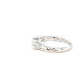 BAGUE EN OR DE 3,13 GR AVEC DIAMANTS - DH-R620