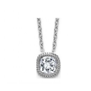 PENDANT WITH NATURAL DIAMOND - SP29520-042 NAT
