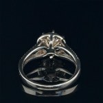 BAGUE EN OR BLANC AVEC DIAMANTS POUR 1,25 CT - RNG30409
