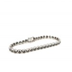 NÁRAMEK Z BÍLÉHO ZLATA 13,47 GR TENISOVÉHO TYPU S DIAMANTY - DH-B508