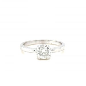 RING IN WHITE GOLD 3.23 GR WITH DIAMONDS - RNG41106