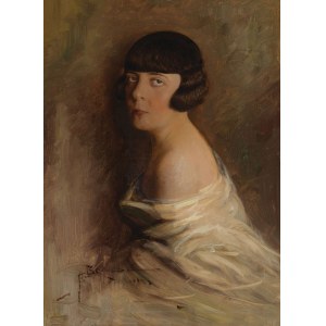 Antoni de BRADÉ, PORTRET OF A LADY, 1930