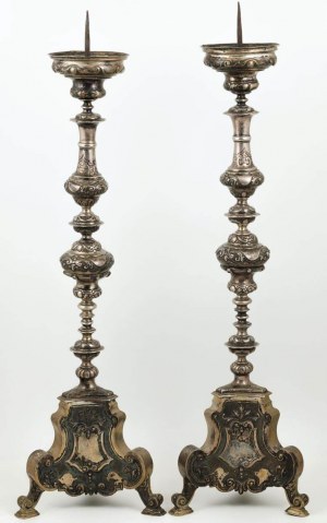 PARA OF BAROQUETTE LICHTARDS OF THE EYE, Poland, Lviv (?), 1738