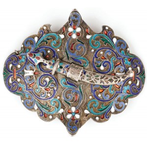 KLAMRA PASA KAUKASKIEGO, Rosja, Petersburg, Aleksandr Karłowicz Dalman, 1899-1903