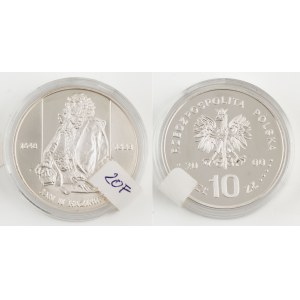 10 ZŁ, JAN KAZIMIERZ, półpostać, 2000
