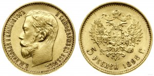 Russia, 5 rubles, 1898 АГ, St. Petersburg