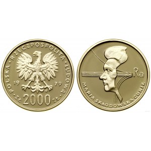 Pologne, 2 000 zlotys, 1979, Varsovie