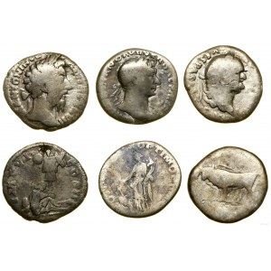 Roman Empire, set: 3 x denarius, Rome