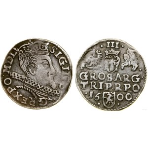 Poland, trojak, 1600, Wschowa
