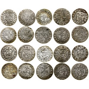 Poland, set: 10 x półtorak, 1616-1624, Bydgoszcz