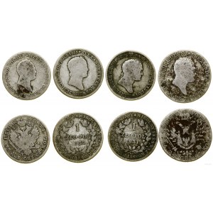 Poland, lot of 4 coins, Warsaw