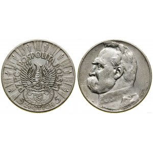 Poland, 5 zloty, 1934 S, Warsaw