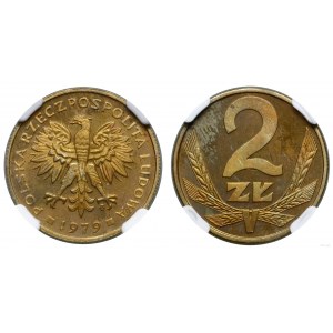 Poľsko, 2 zloté, 1979, Varšava