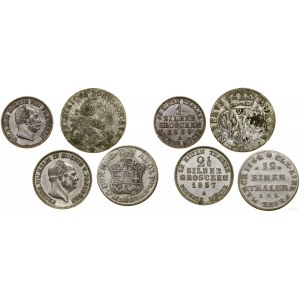 Germany, set of 4 coins