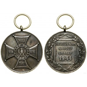Polska, Srebrny Medal Zasłużonym na Polu Chwały, od 1944