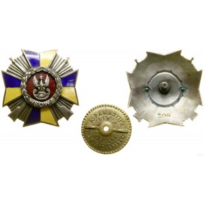 Poland, Wyższa Szkoła Oficerska Wojska Zmechanizowanych - commemorative badge