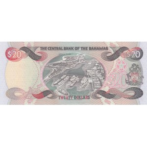 Bahamas, 20 Dollars, 1997, UNC, p65