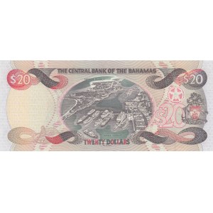 Bahamas, 20 Dollars, 2000, UNC, p65A