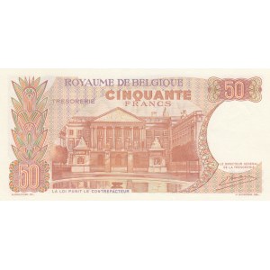 Belgium, 50 Francs, 1966, UNC, p139