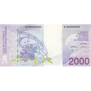 Belgium, 2000 Francs, 1994-2001, UNC (-), p151