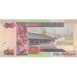 Belize, 50 Dollars, 2009, UNC, p70c