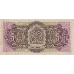 Bermuda, 5 Shillings, 1952, XF, p18a