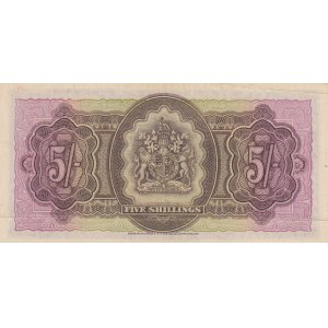 Bermuda, 5 Shillings, 1952, XF-AUNC, p18a
