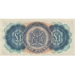Bermuda, 1 Pound, 1957, AUNC, p20b