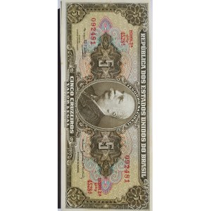 Brasil, 5 Cruzeiros, 1962-1964, AUNC, p176, (Total 55 banknotes)
