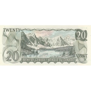 Canada, 20 dollars, 1969, AUNC, p89b, REPLACEMENT