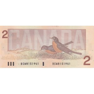 Kanada, 2 Dollars, 1986, UNC, p94b