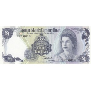 Cayman Islands, 1 Dollar, 1985, UNC, p5e