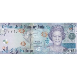 Cayman Islands, 1 Dollar, 2011, UNC, p38a