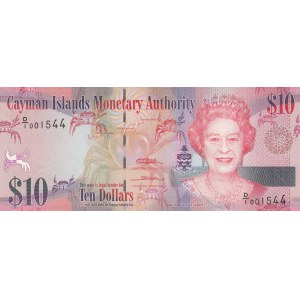 Cayman Islands, 10 Dollars, 2010, UNC, p40