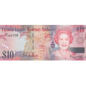 Cayman Islands, 10 Dollars, 2010, UNC, p40
