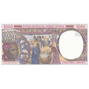 Central African States, 5.000 Francs, 1998, UNC, p104Cd