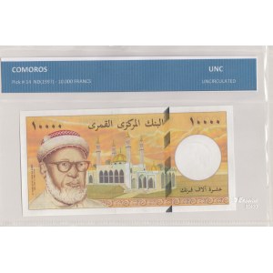 Comoros, 10.000 Francs, 1997, UNC, p14