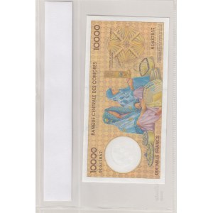 Comoros, 10.000 Francs, 1997, UNC, p14