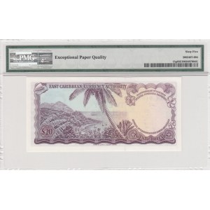 East Caribbean, 20 dollars, 1965, UNC, p15g