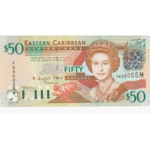 East Caribbean, 50 Dollars, 2003, UNC, p45m