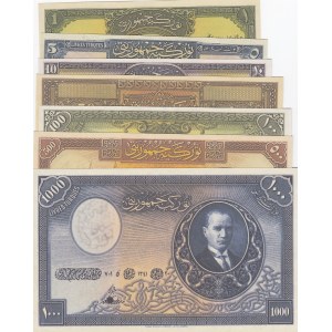 Turkey, 1. Emission banknotes copies, NOT REAL