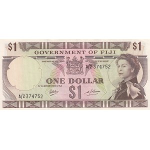 Fiji, 1 Dollar, 1969, XF (+), p59a