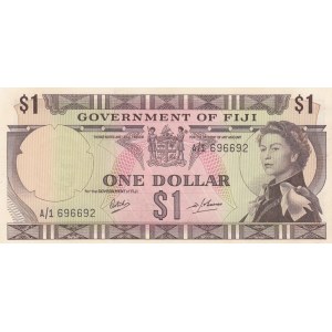 Fiji, 1 Dollar, 1969, UNC, p59a