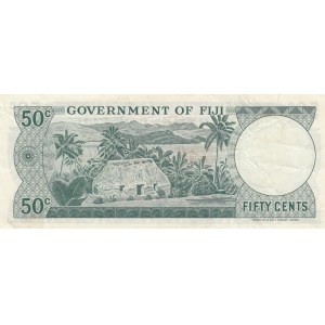 Fiji, 50 Cents, 1971, XF, p64a