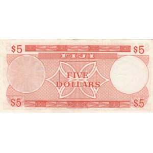Fiji, 5 Dollars, 1974, XF, p73c