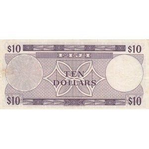 Fiji, 10 Dollars, 1974, VF (++), p74b