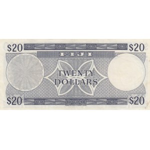 Fiji, 20 Dollars, 1974, XF, p75b