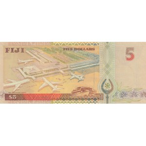 Fiji, 5 Dollars, 1998, UNC, p101a