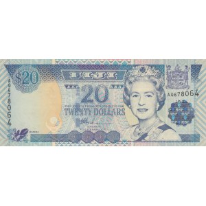 Fiji, 20 Dollars, 2002, UNC, p107