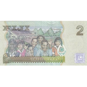 Fiji, 2 Dollars, 2011, UNC, p109b